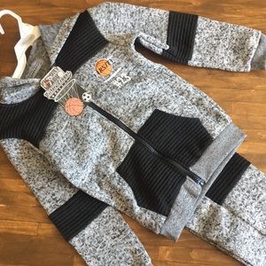 Victory League Boys' Fleece 2-Piece Sweatsuit set